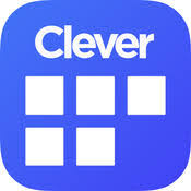 image of the Clever logo, an organization employed to benefit the virtual learning environment